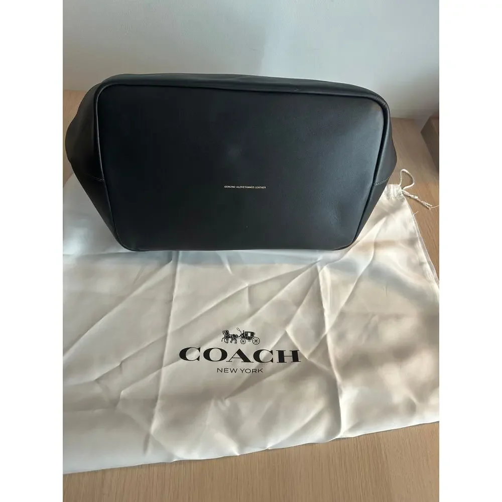 COACH Large Oversized Kisslock Frame Shoulder Clutch Bag - New
